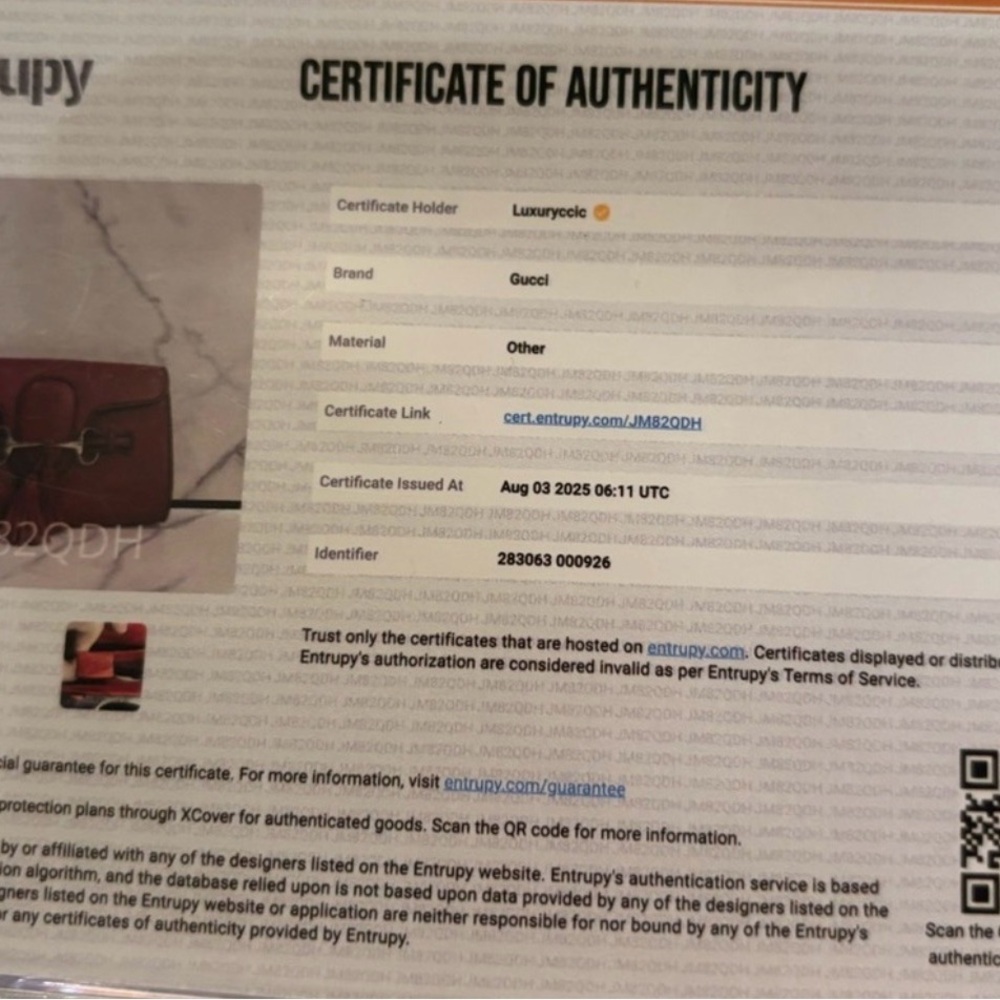 Gucci Red Leather Crossbody with Tassel and Silver Hardware Horsebit - Picture 5 of 5